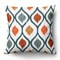 Americanflat Diamond Pattern Design Throw Pillow with Premium Polyester